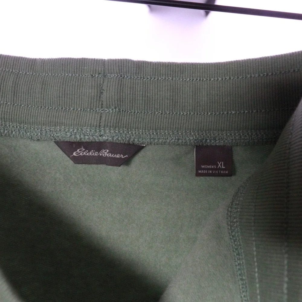 Eddie Bauer Women's Cozy‎ Camp Fleece Skirt Pull On Drawstring Sz XL NWT